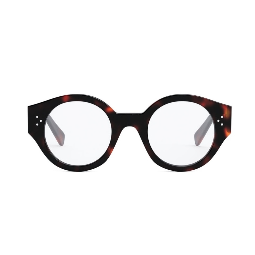 NWT Celine CL50123I-052-48 Havana 48mm Eyeglasses - Picture 3 of 5